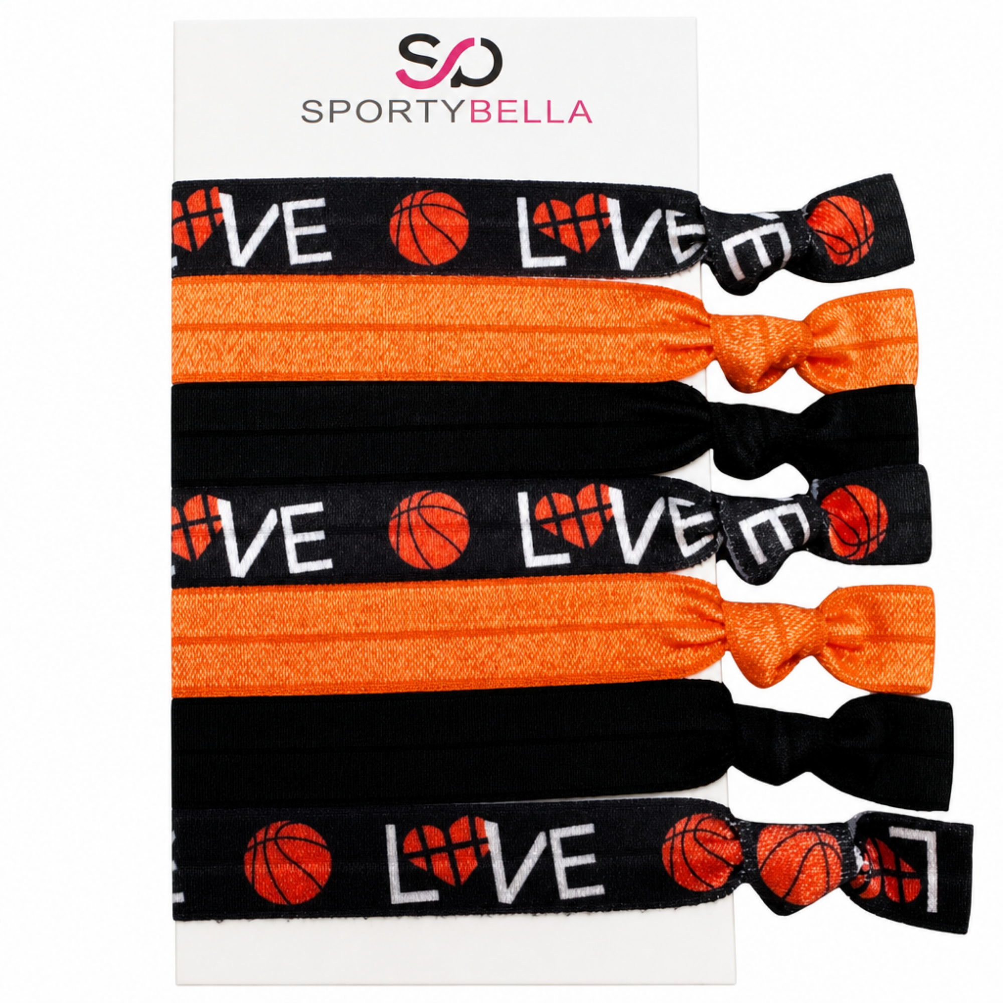 Basketball Hair Ties
