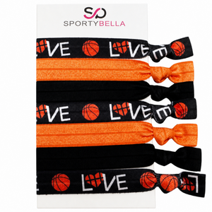 Basketball Hair Ties