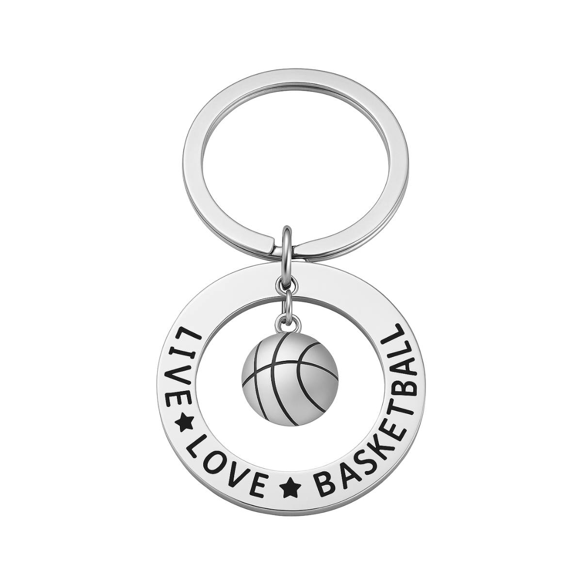 Basketball Keychain - Live Love Basketball