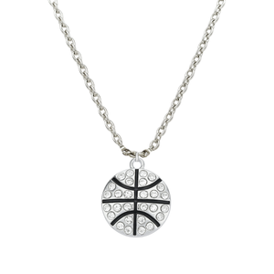 Basketball Rhinestone Necklace