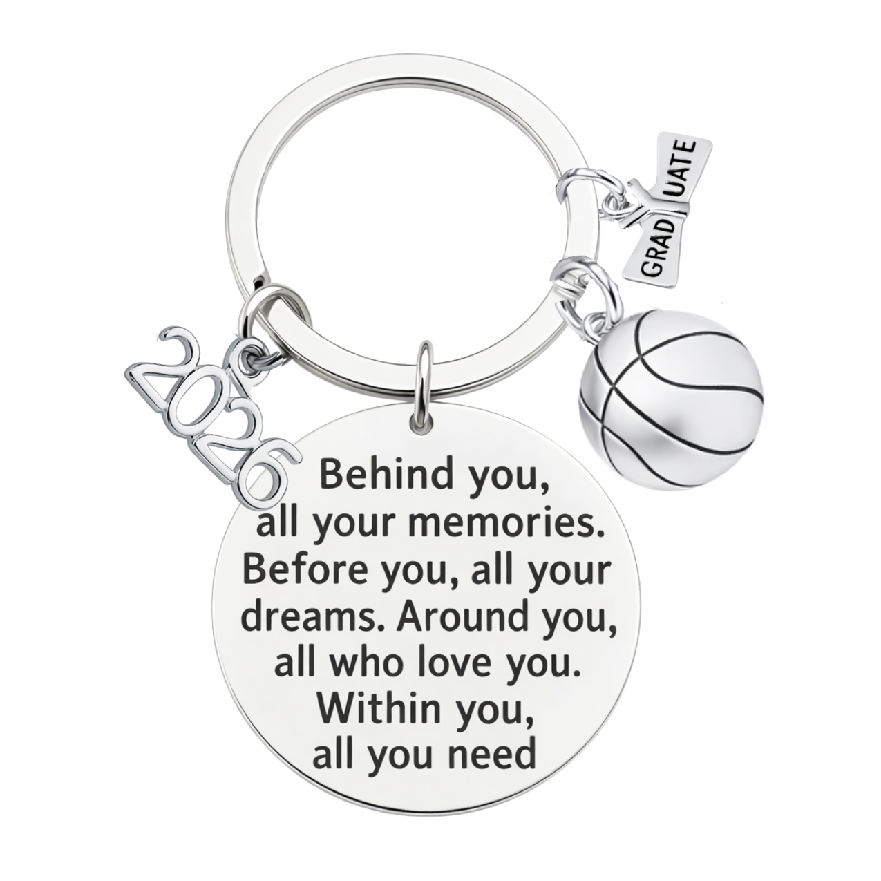 2026 Sports Graduation Keychain -Memories