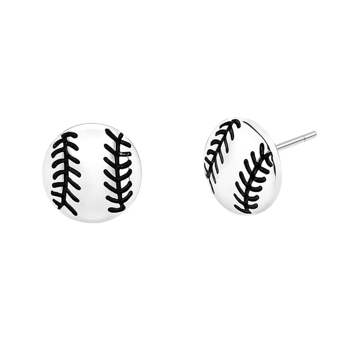 Baseball Stud Earrings