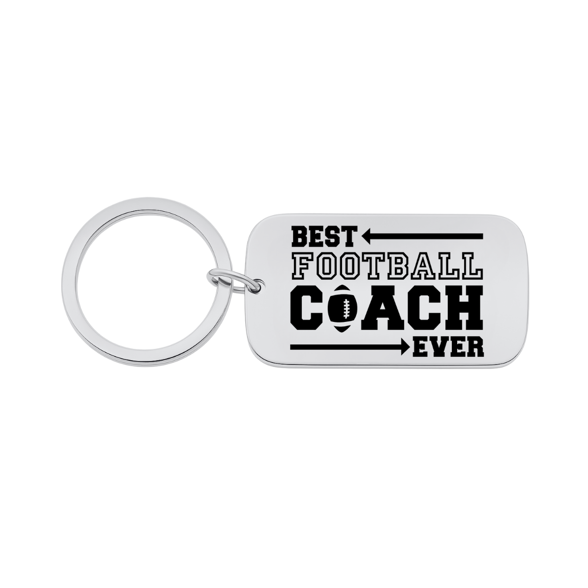 Best Football Coach Keychain