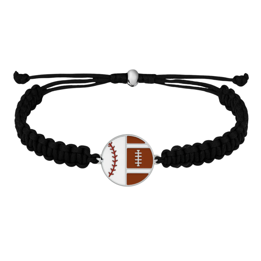 Baseball & Football 2 Sport Bracelet