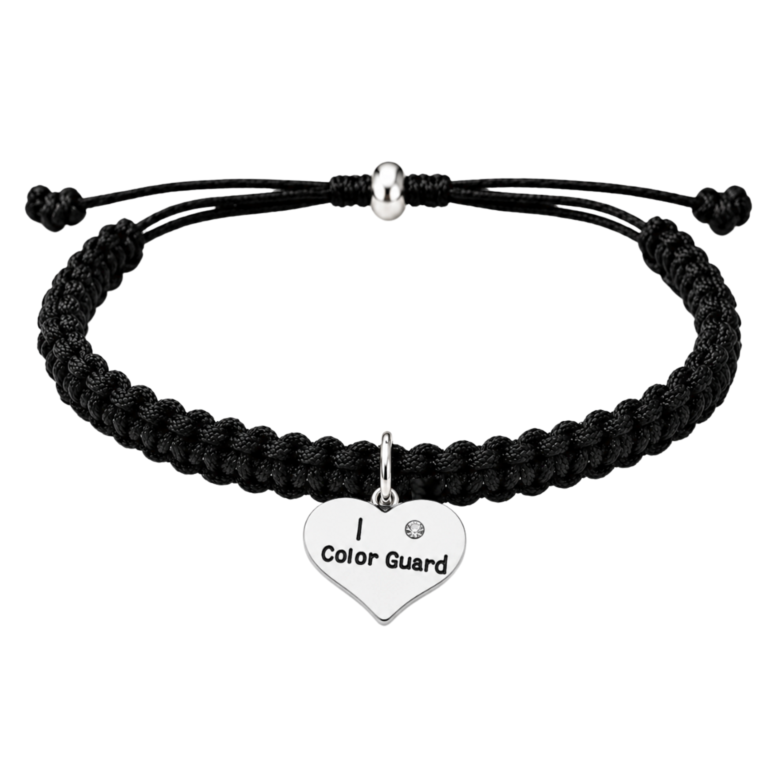 Color Guard Adjustable Rope Bracelet