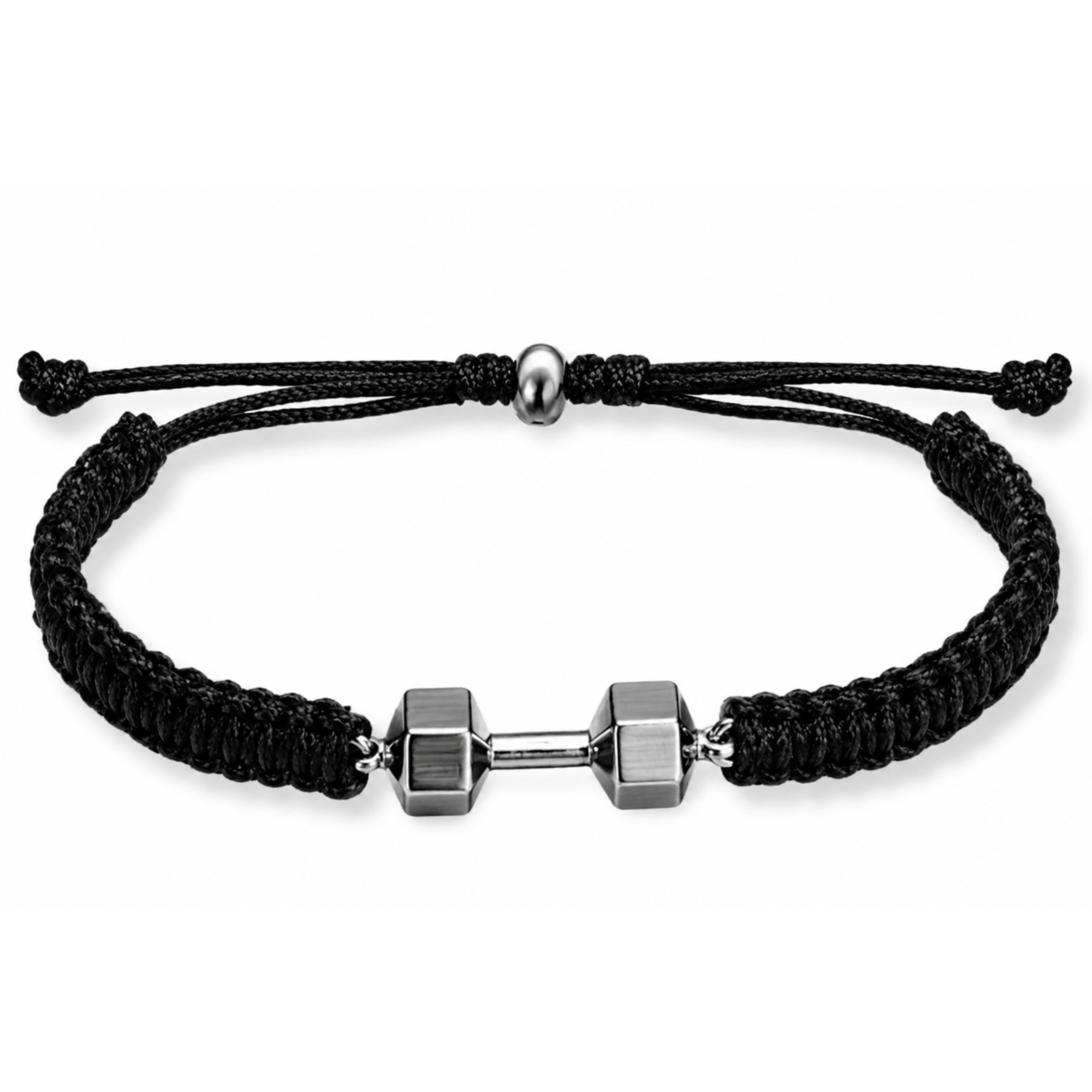 Dumbbell Adjustable Rope Bracelet