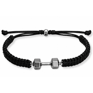 Dumbbell Adjustable Rope Bracelet