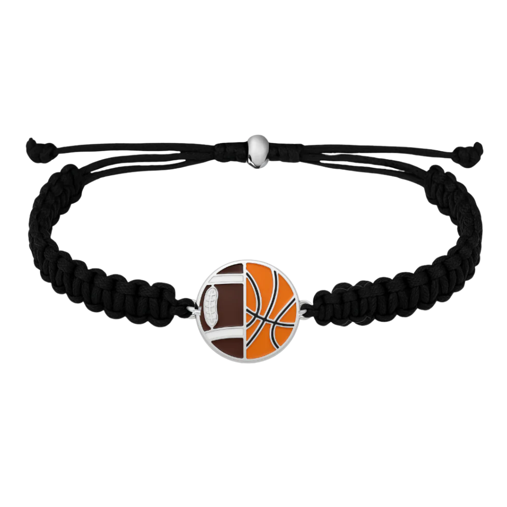 Football & Basketball Rope Bracelet