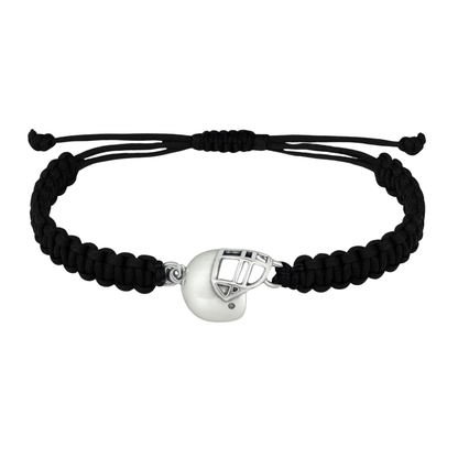 Football Helmet Rope Bracelet - Pick Color
