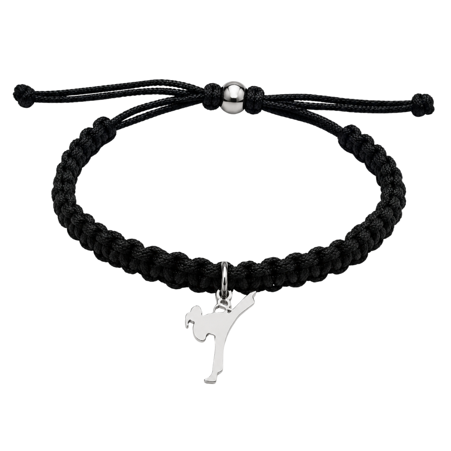 Karate Girl Adjustable Rope Bracelet