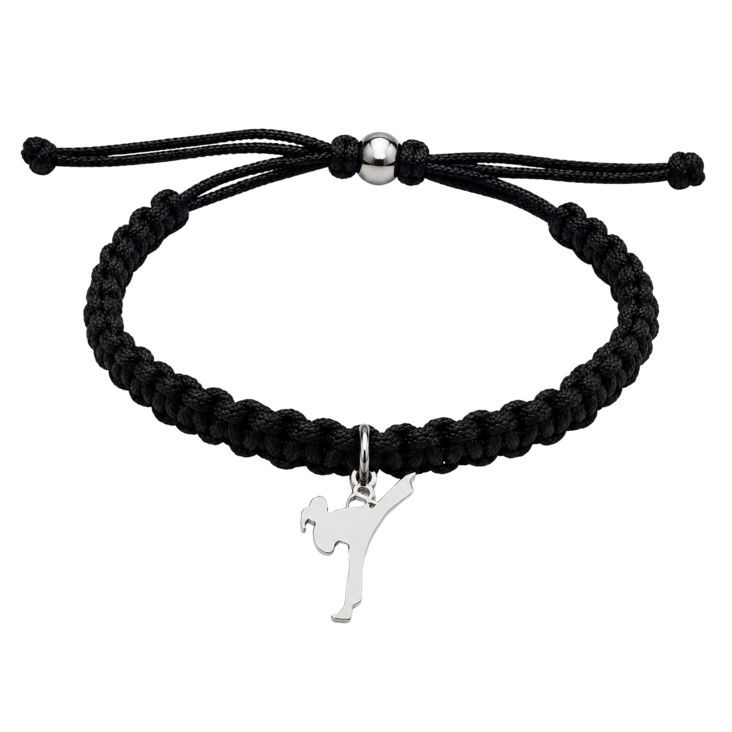 Karate Girl Adjustable Rope Bracelet