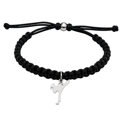 Karate Girl Adjustable Rope Bracelet