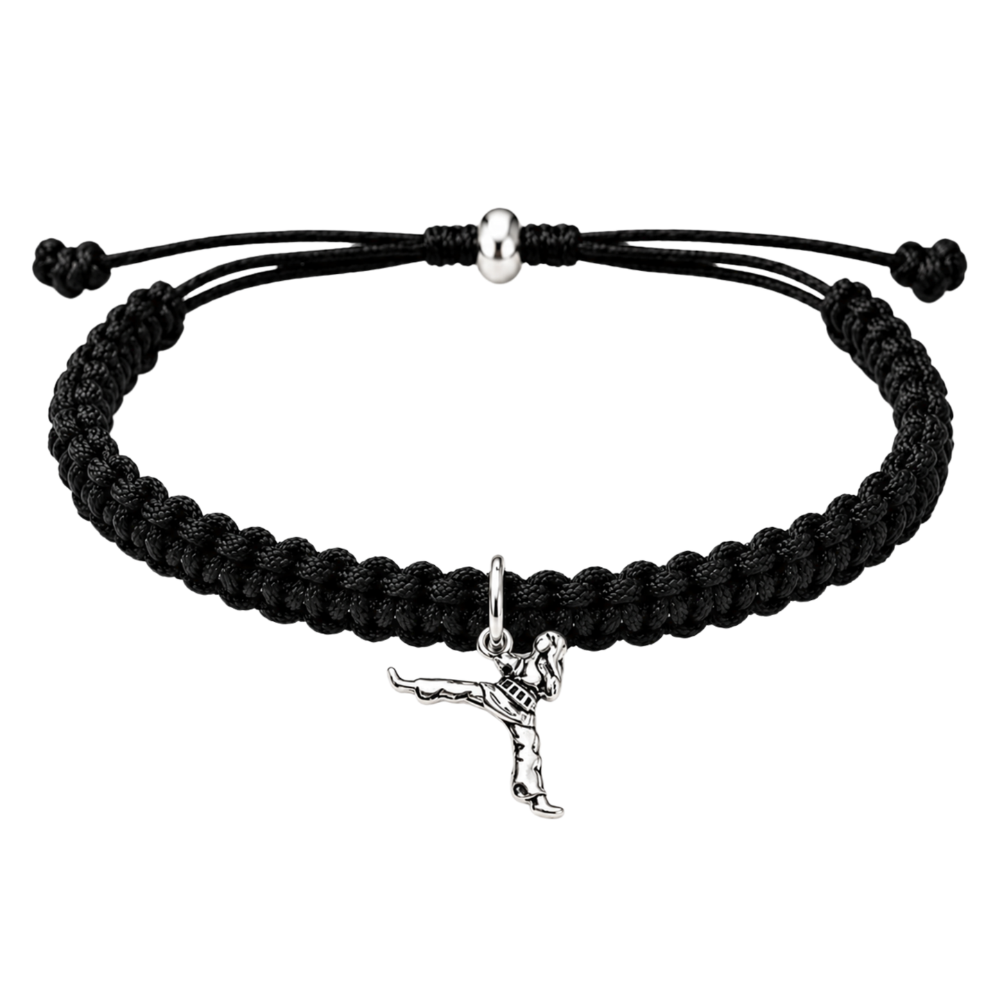 Karate Girl Adjustable Rope Bracelet