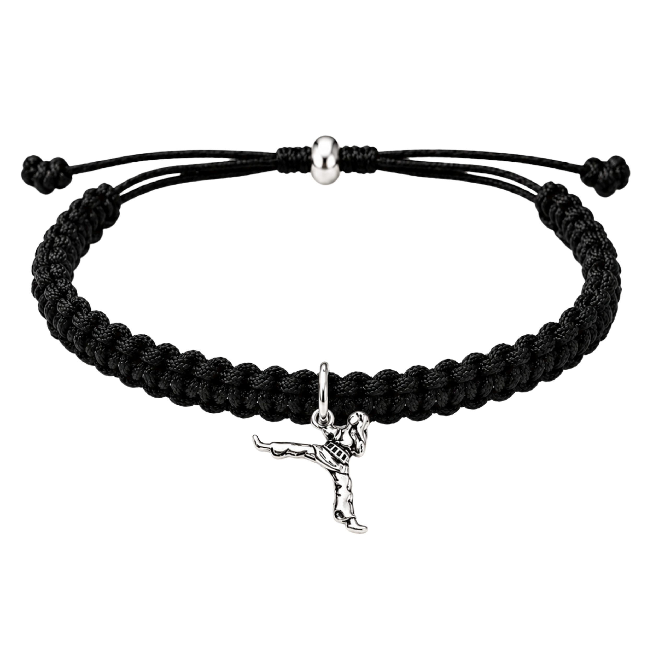 Karate Girl Adjustable Rope Bracelet