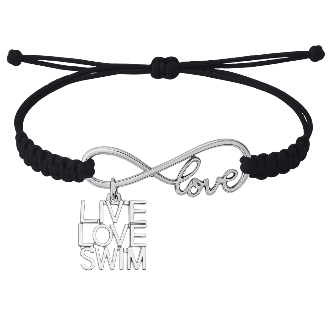 Swimming Adjustable Rope Bracelet - Pick Charm