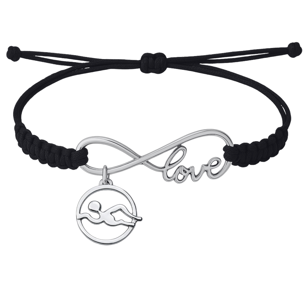 Swimming Adjustable Rope Bracelet - Pick Charm