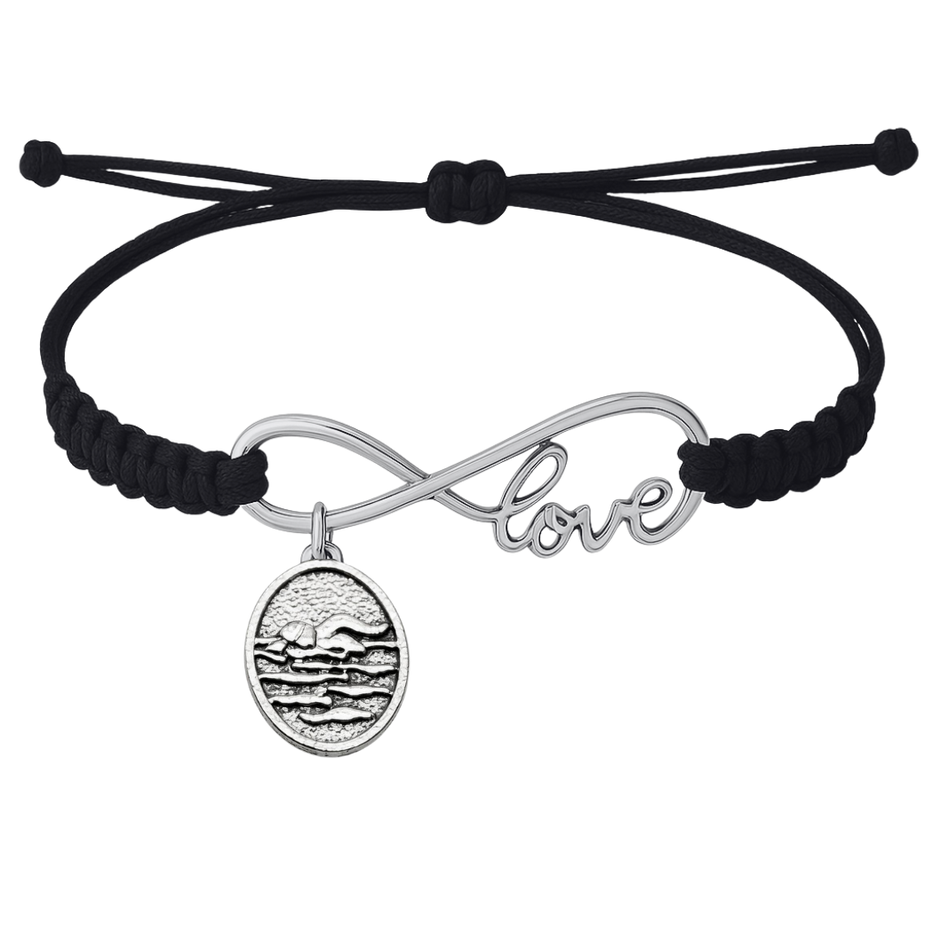Swimming Adjustable Rope Bracelet - Pick Charm