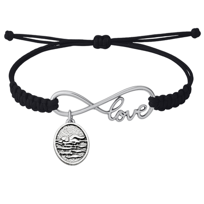 Swimming Adjustable Rope Bracelet - Pick Charm