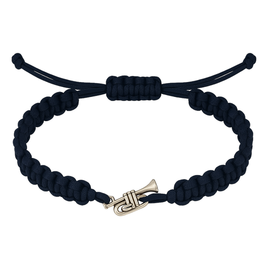 Trumpet Adjustable Rope Bracelet