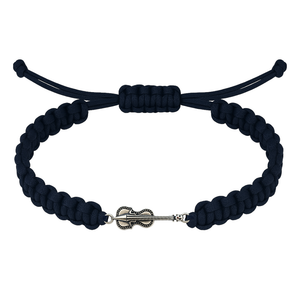 Violin Adjustable Rope Bracelet - Pick Color