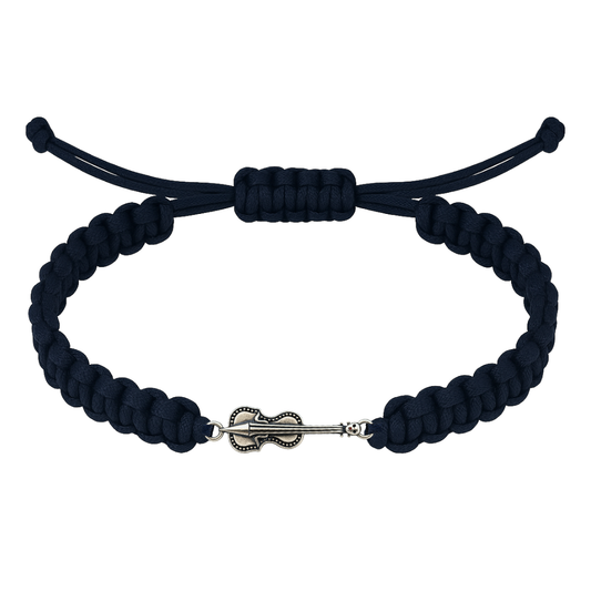 Violin Adjustable Rope Bracelet - Pick Color