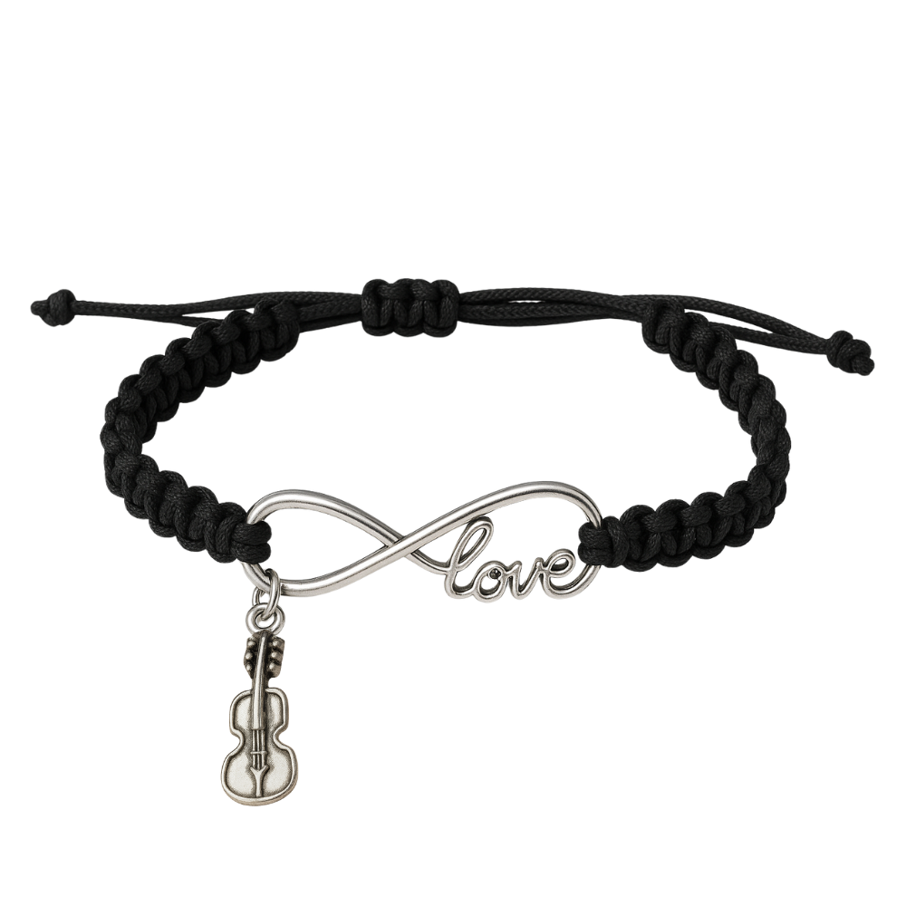 Violin Infinity Bracelet