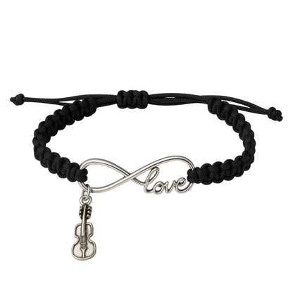 Violin Infinity Bracelet