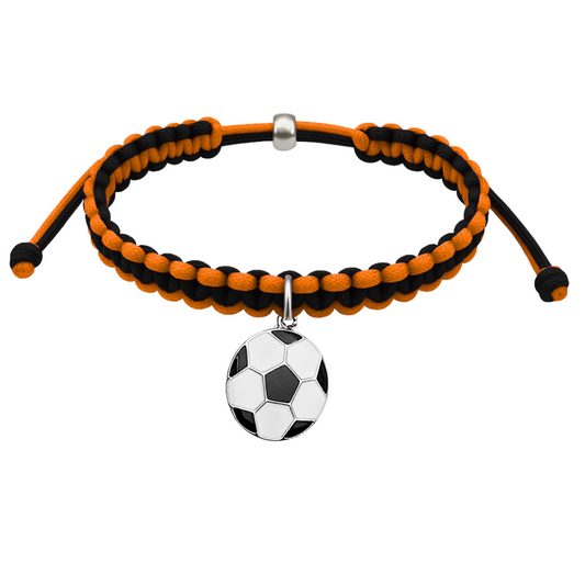 Multi Colored Soccer Hanging Charm Bracelet - Pick Colors & Charms