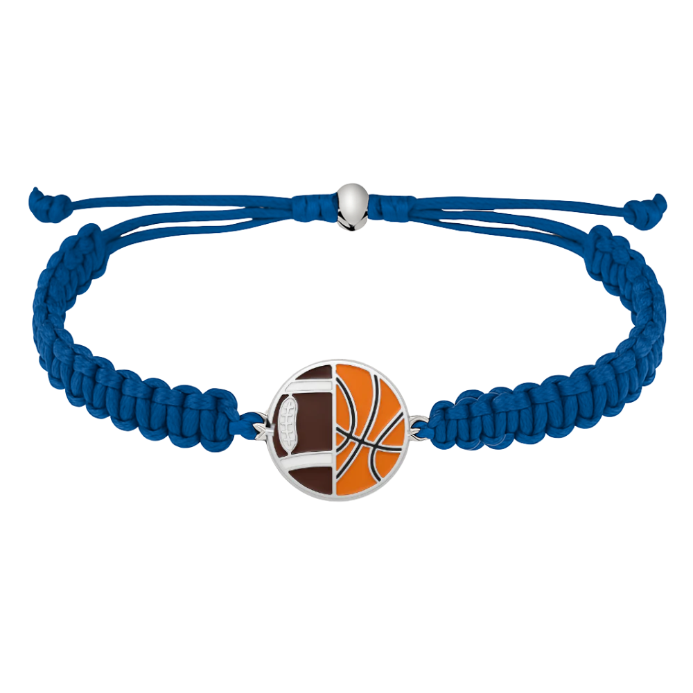 Football & Basketball Rope Bracelet