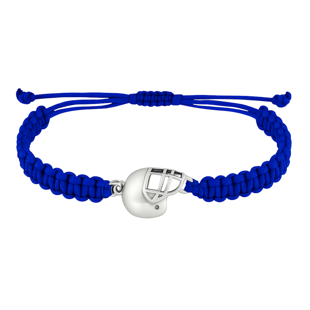 Football Helmet Rope Bracelet - Pick Color