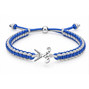 Field Hockey Multi Colored Rope Bracelet - Pick Colors
