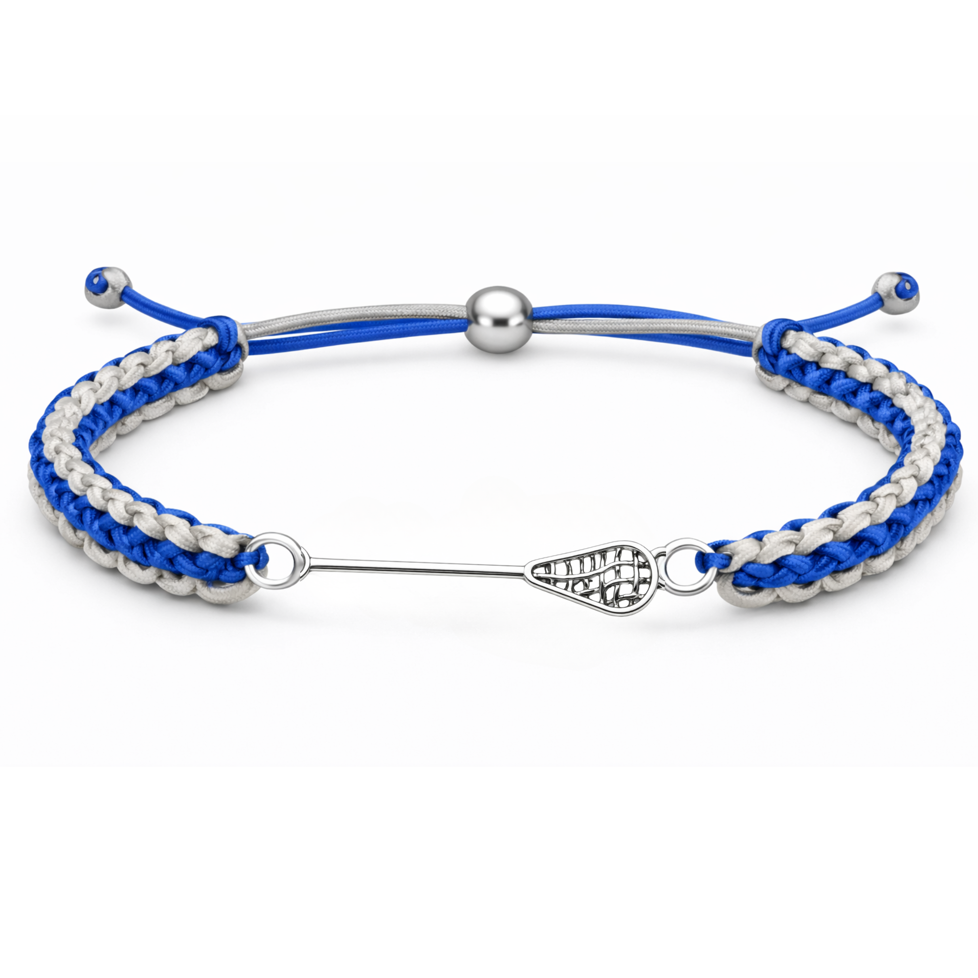 Lacrosse Multi Color Adjustable Rope Bracelet