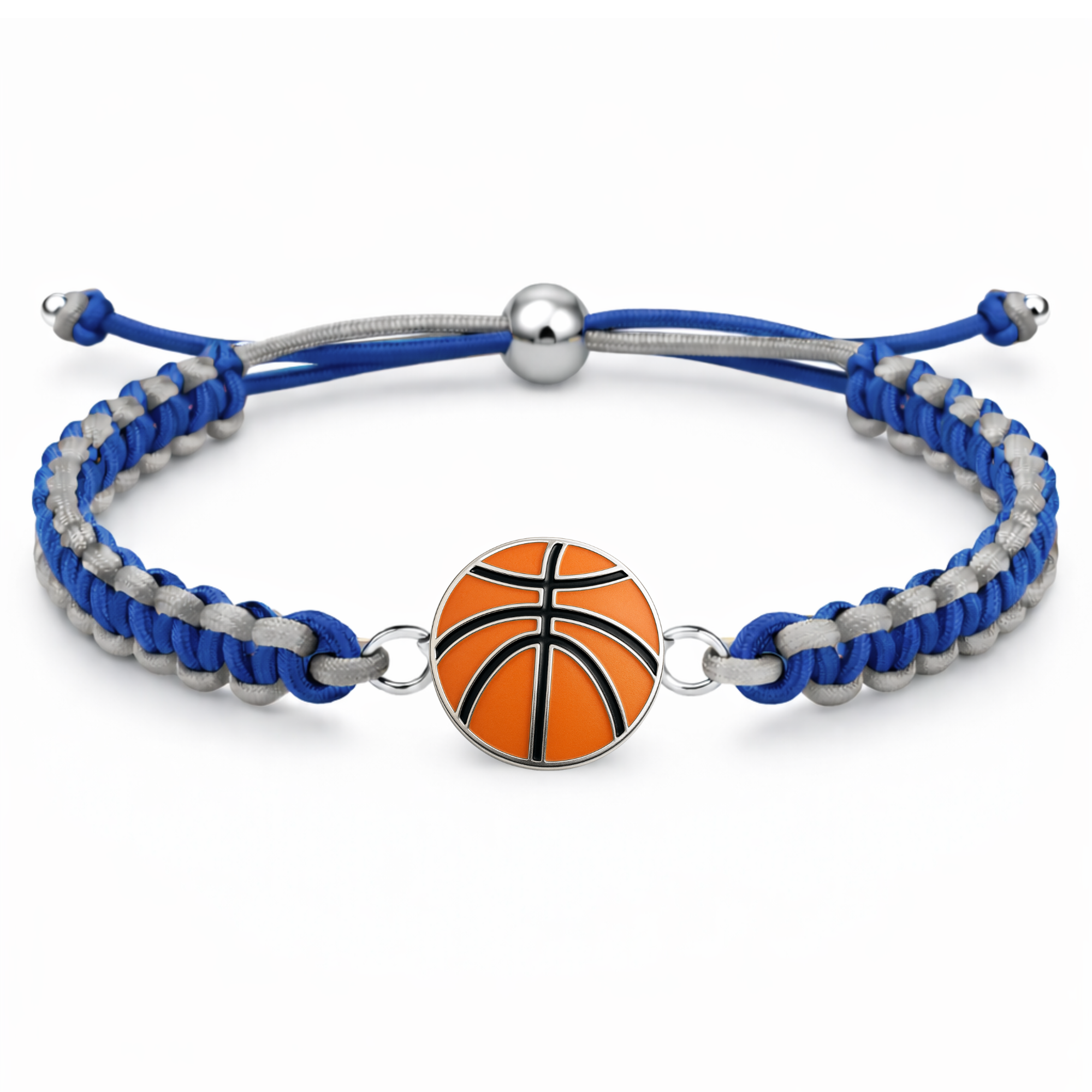Multi Colored Basketball Rope Bracelet - Pick Color
