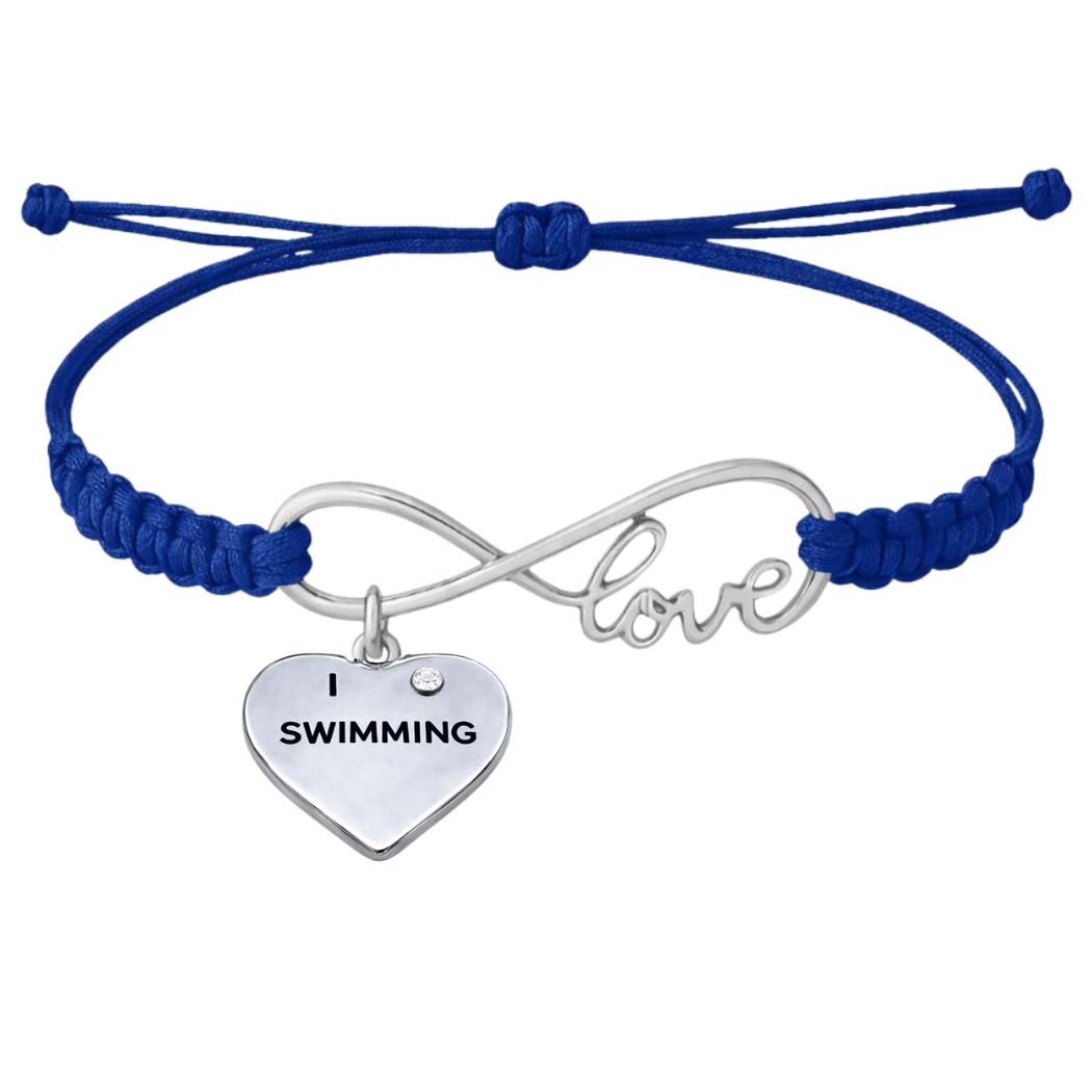 Swimming Adjustable Rope Bracelet - Pick Charm