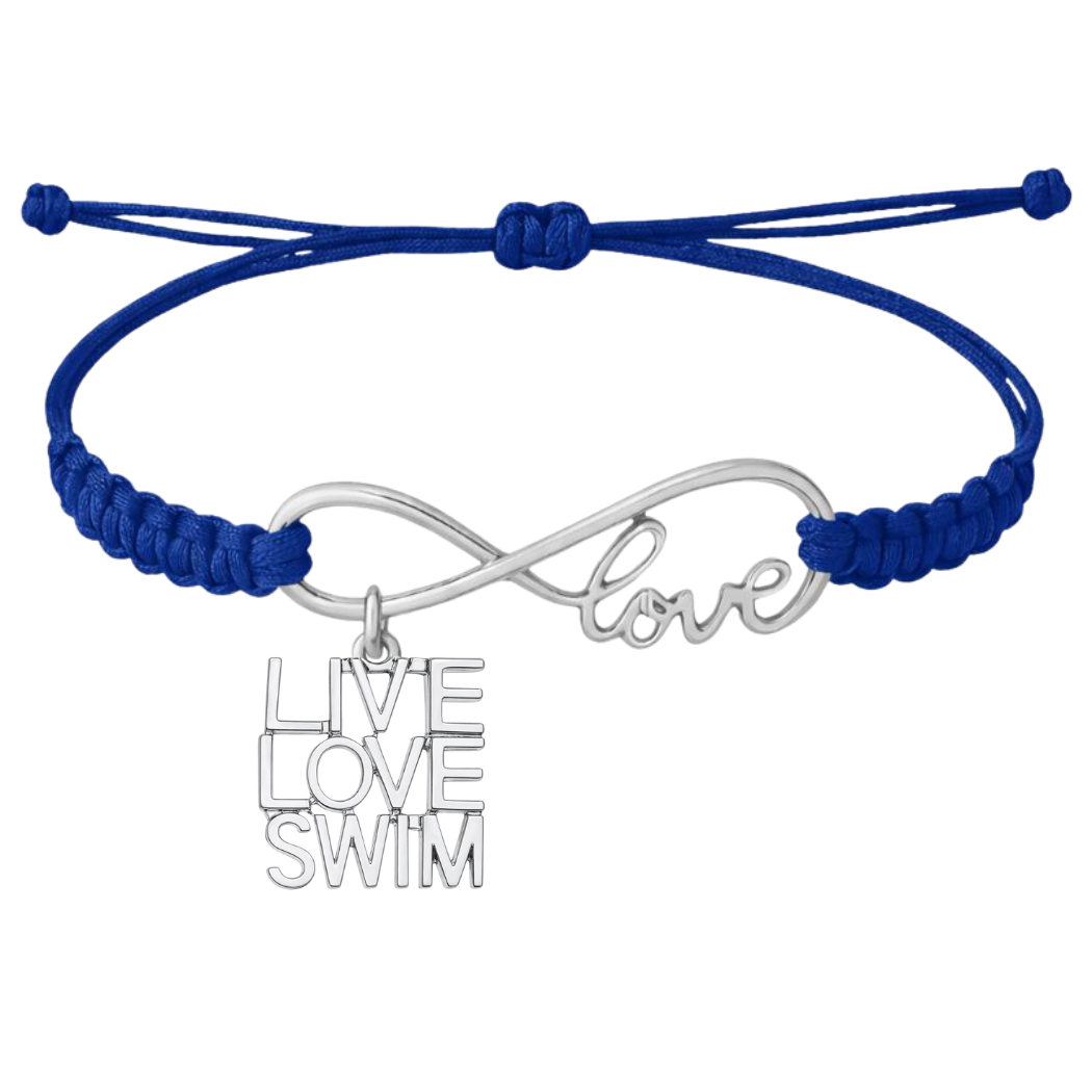 Swimming Adjustable Rope Bracelet - Pick Charm