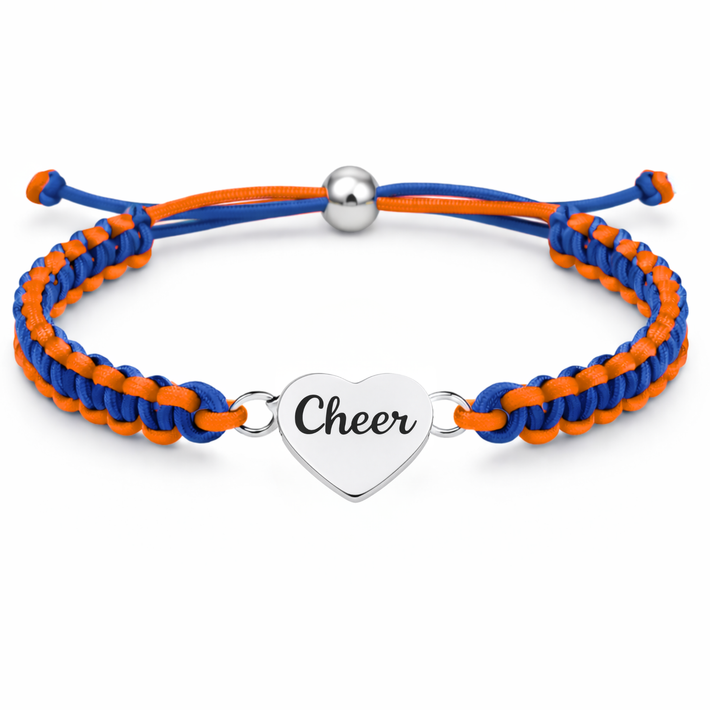 Cheer Multi Colored Rope Bracelet - Pick Colors