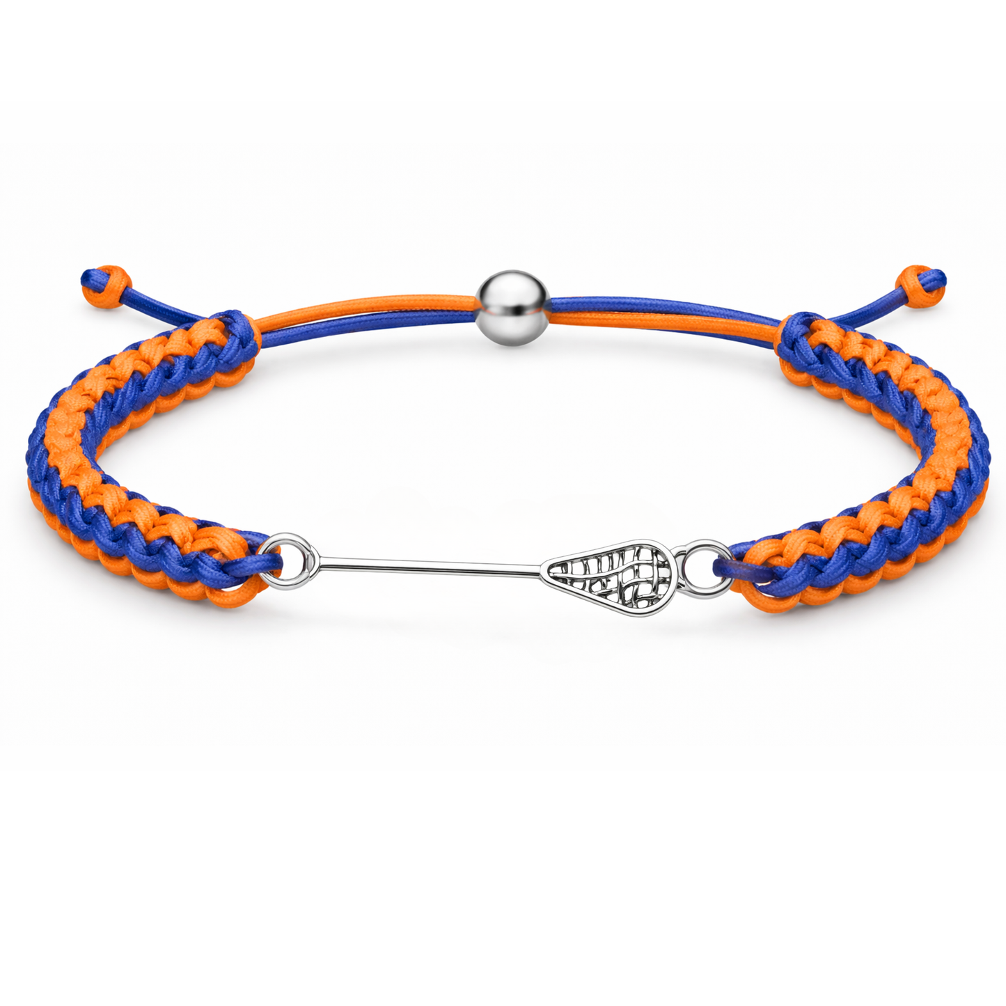 Lacrosse Multi Color Adjustable Rope Bracelet