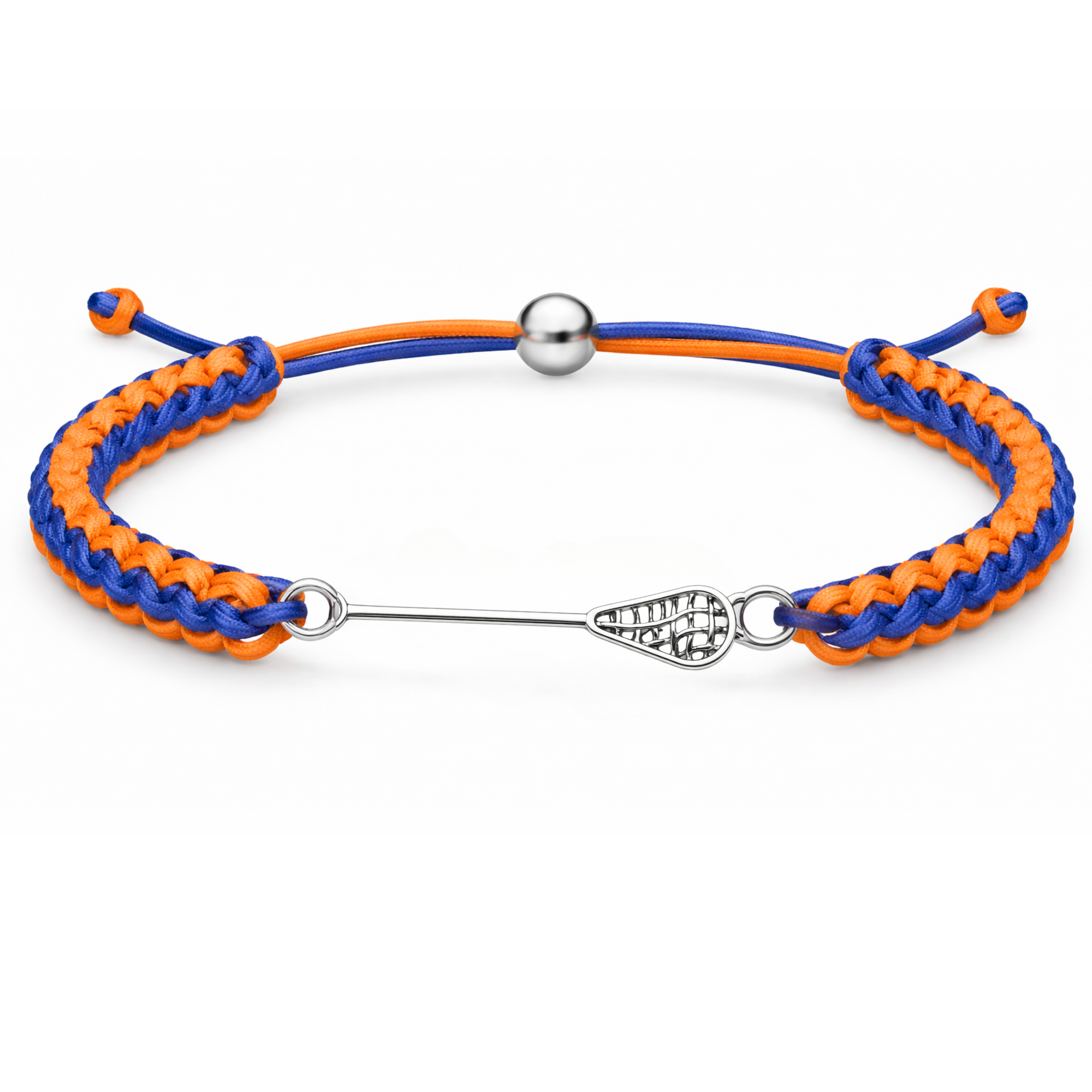 Lacrosse Multi Color Adjustable Rope Bracelet
