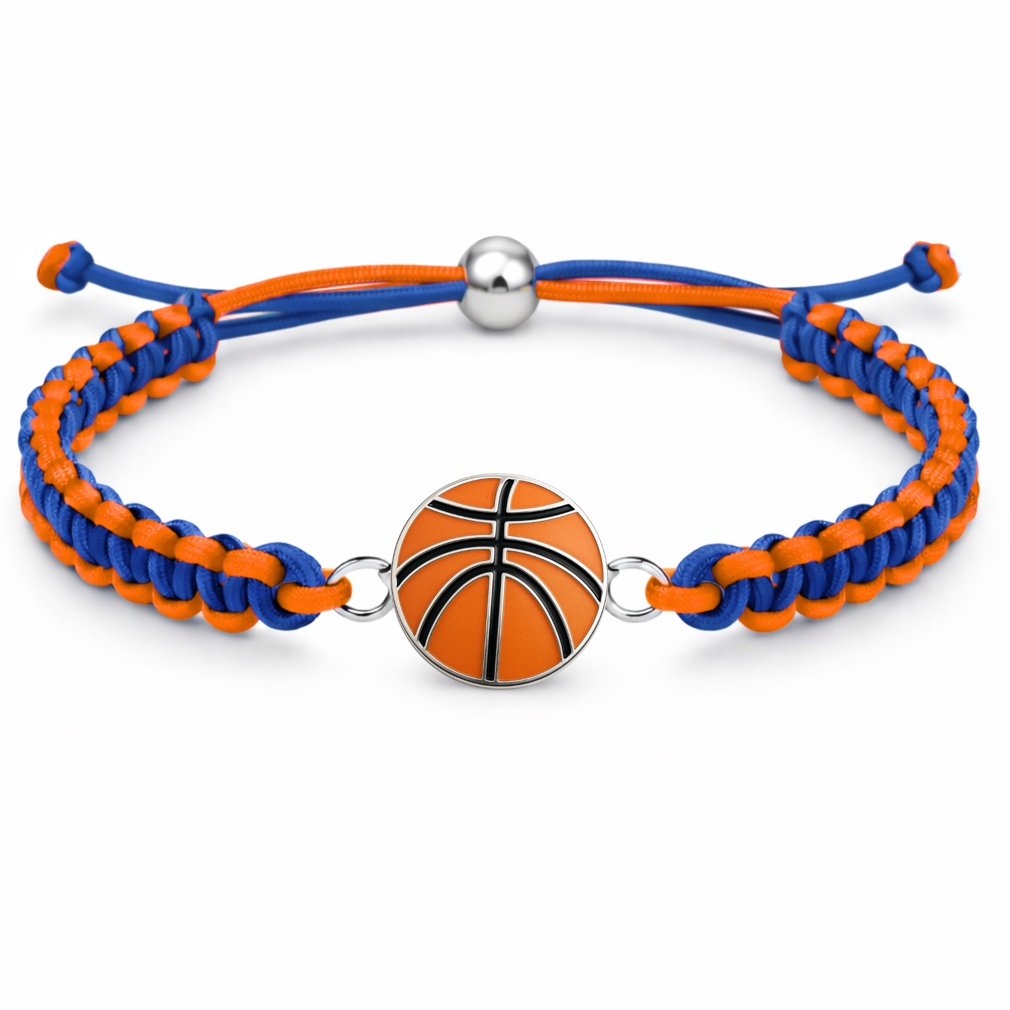 Multi Colored Basketball Rope Bracelet - Pick Color