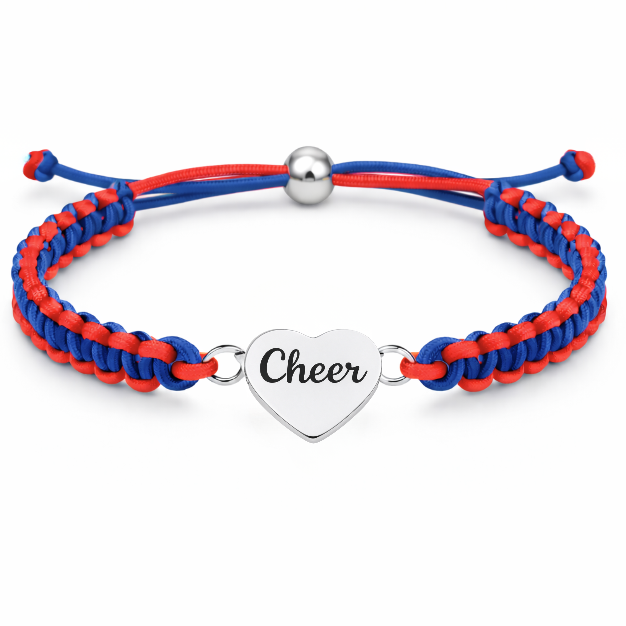 Cheer Multi Colored Rope Bracelet - Pick Colors