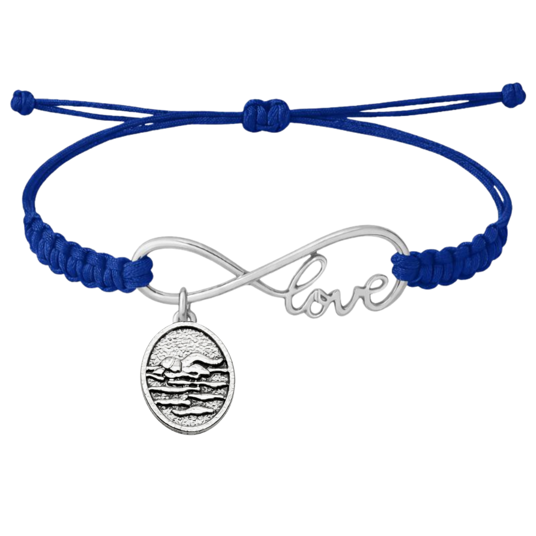 Swimming Adjustable Rope Bracelet - Pick Charm