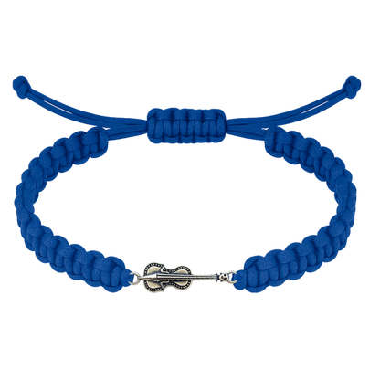 Violin Adjustable Rope Bracelet - Pick Color