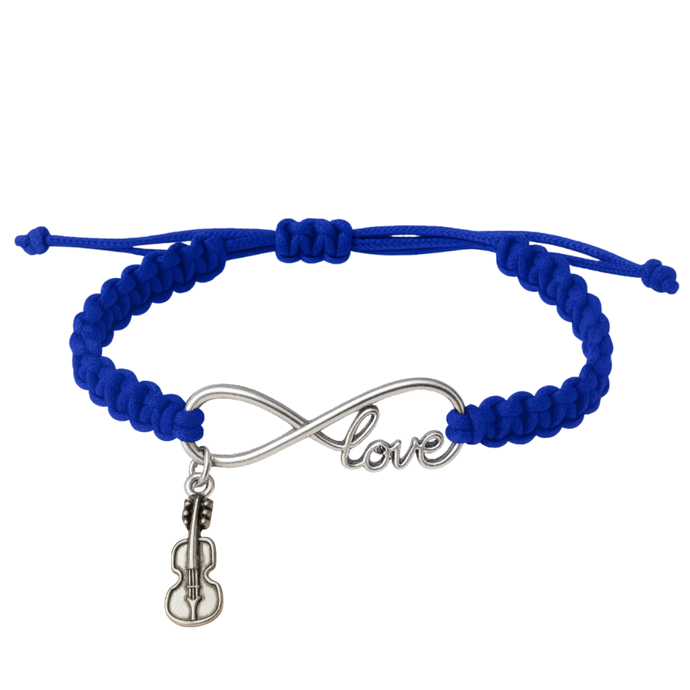 Violin Infinity Bracelet