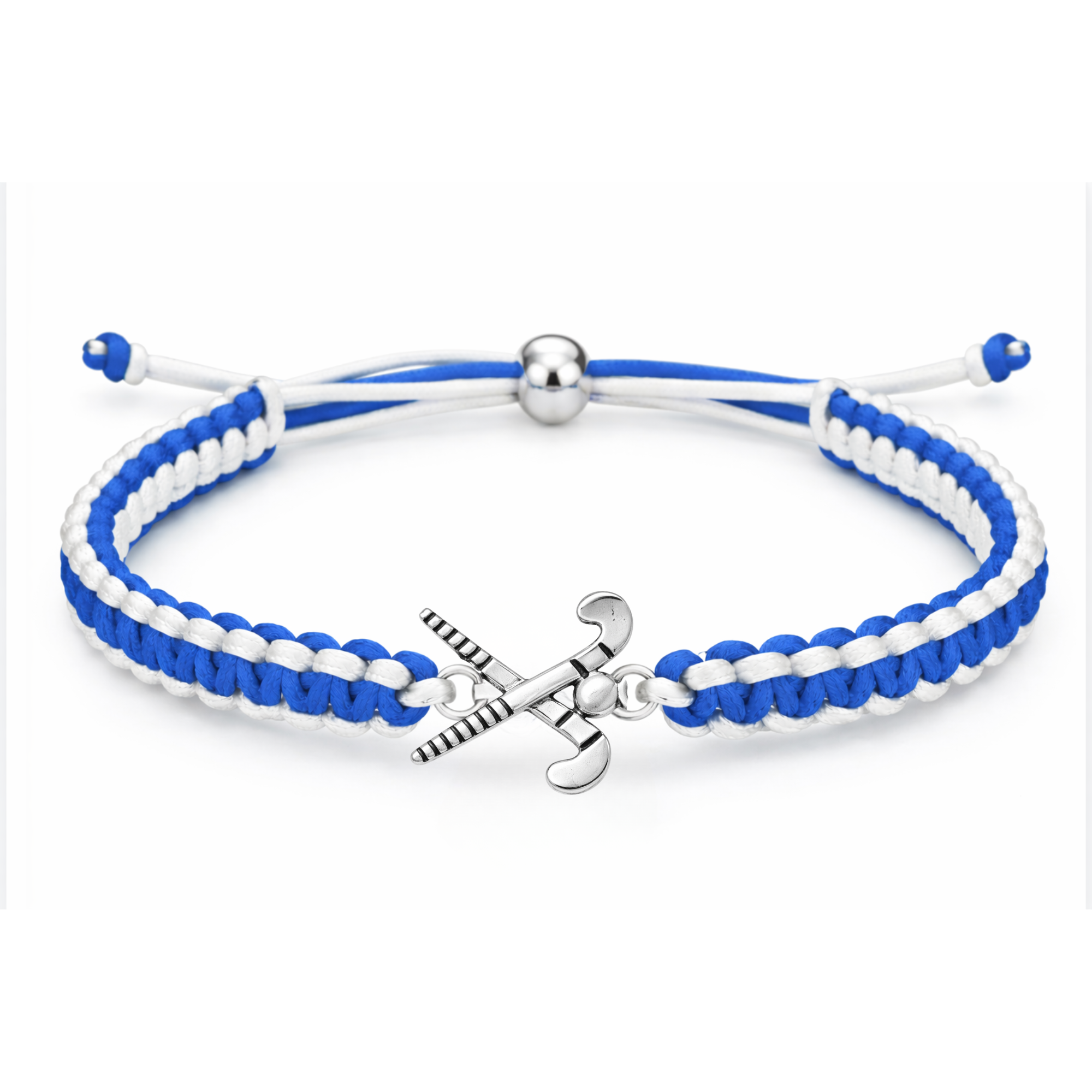 Field Hockey Multi Colored Rope Bracelet - Pick Colors