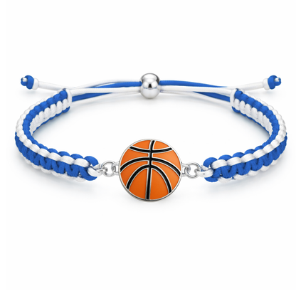 Multi Colored Basketball Rope Bracelet - Pick Color