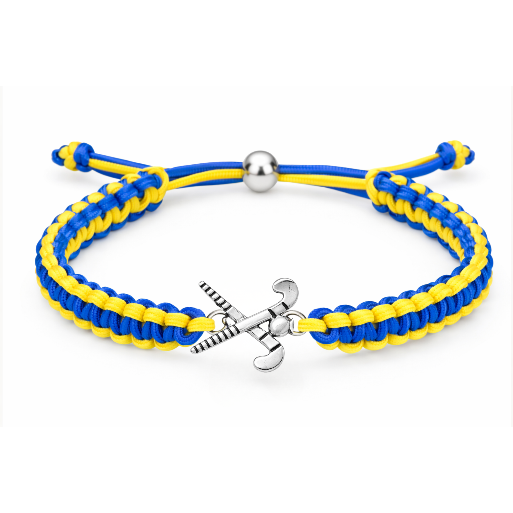 Field Hockey Multi Colored Rope Bracelet - Pick Colors