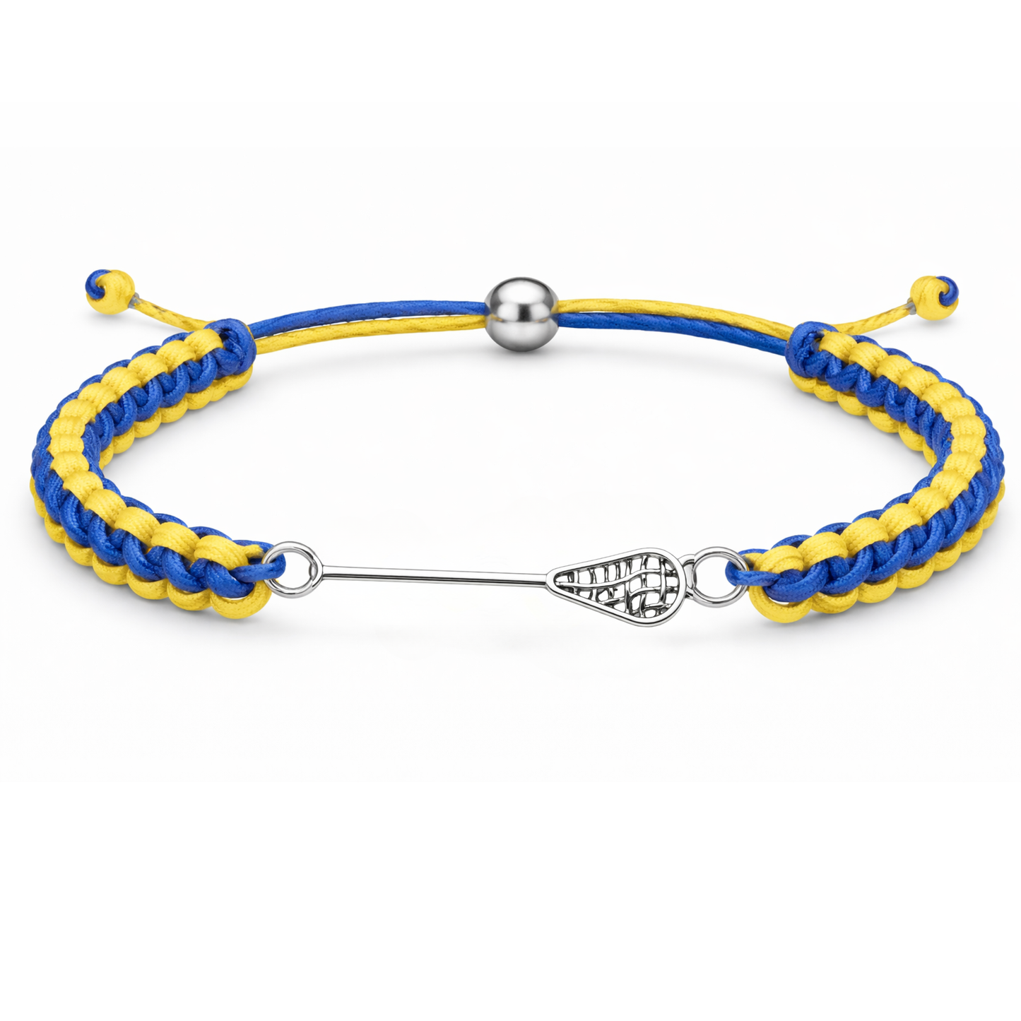 Lacrosse Multi Color Adjustable Rope Bracelet