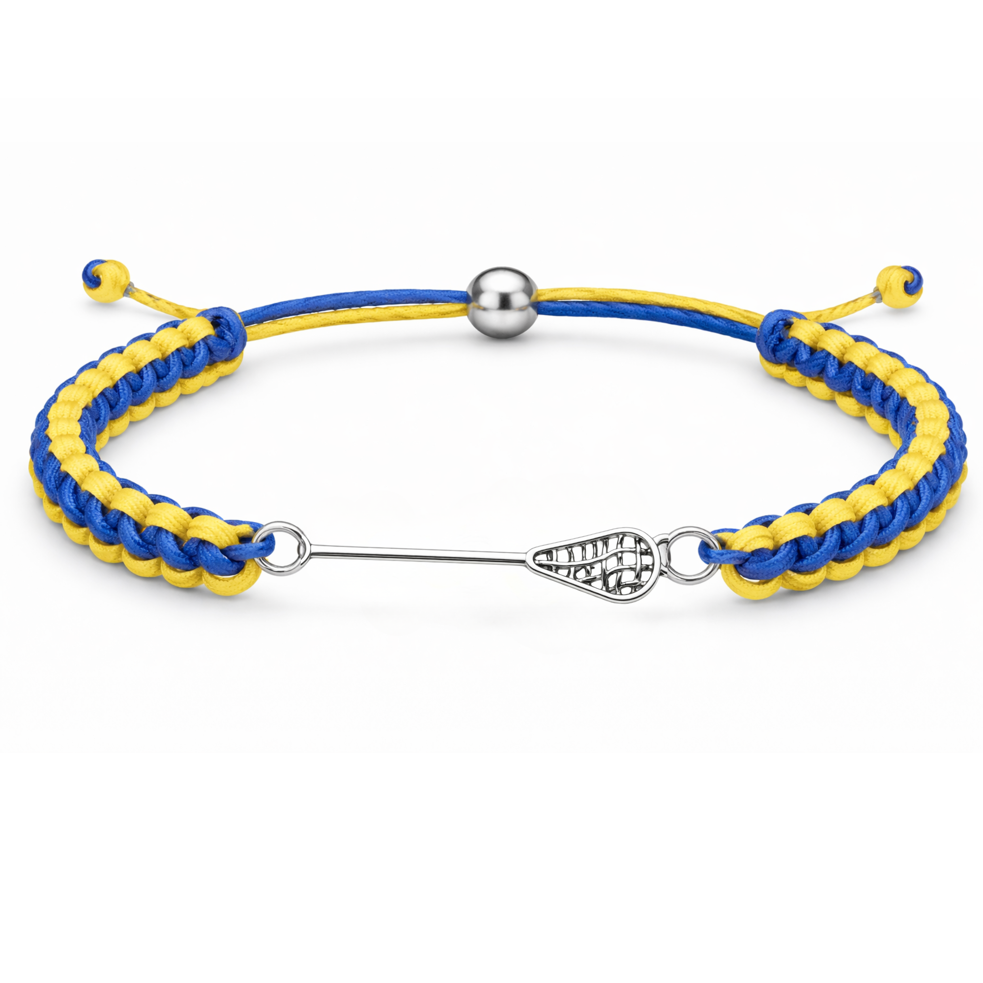 Lacrosse Multi Color Adjustable Rope Bracelet
