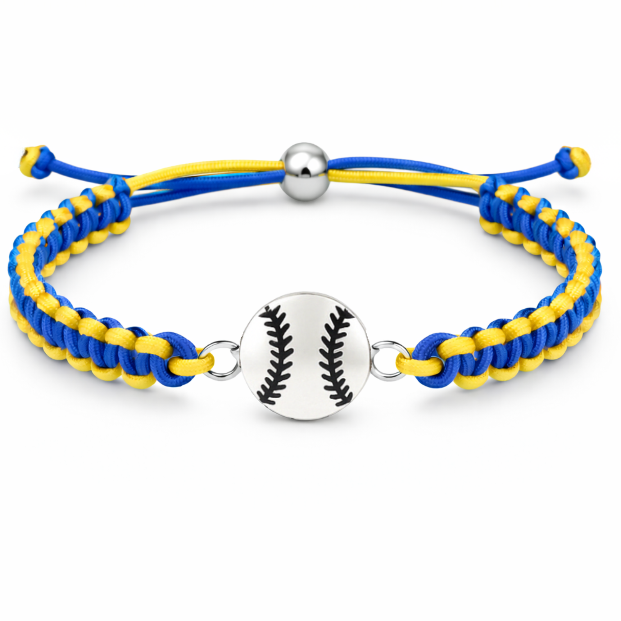 Multi Colored Baseball Rope Bracelet - Pick Colors