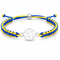 Silver White / Yellow/Blue